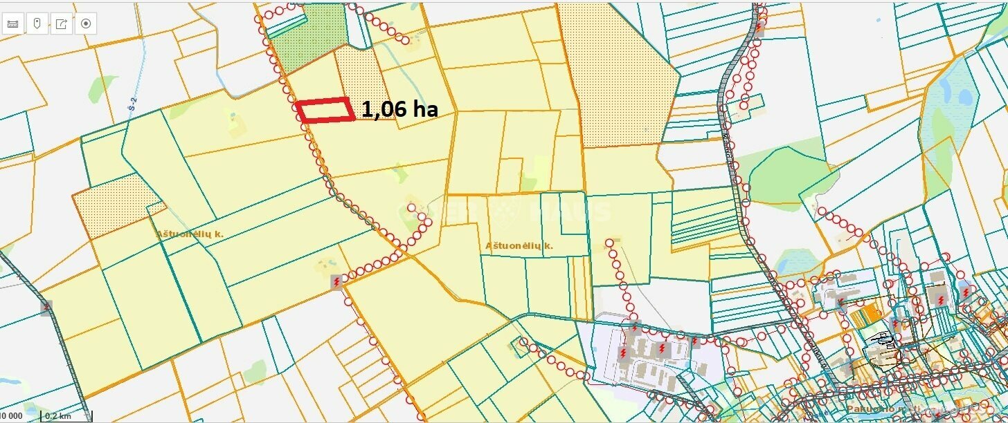 Parduodamas sklypas Prienų rajono sav., Pakuonyje