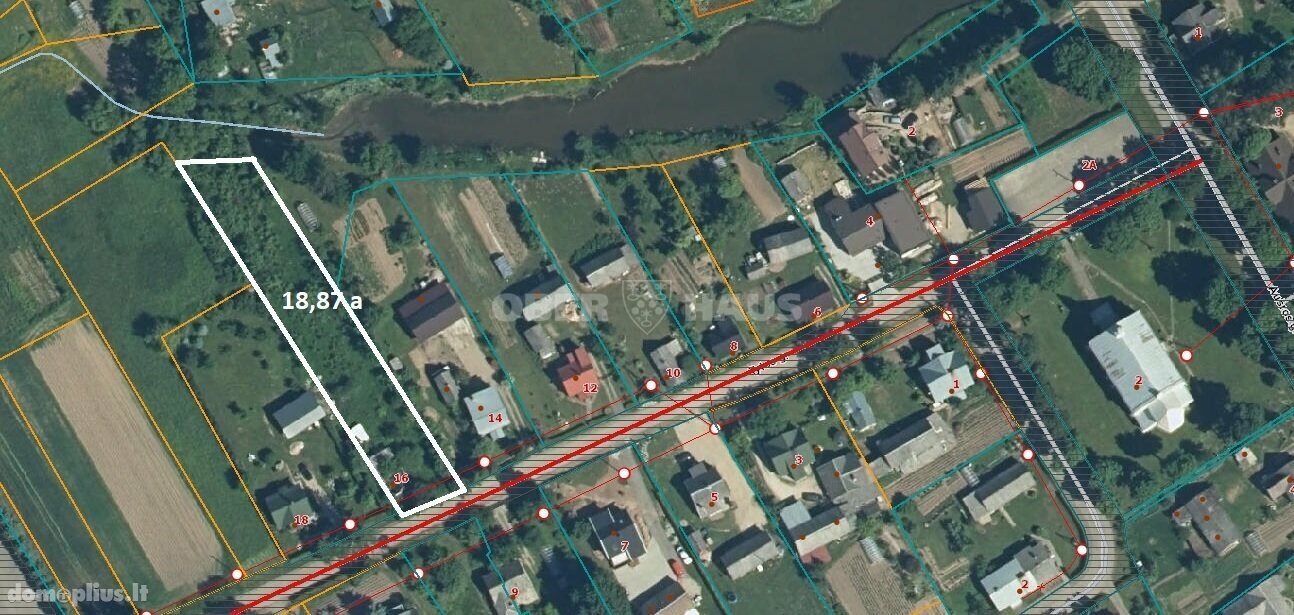 Parduodamas sklypas Prienų rajono sav., Pakuonyje