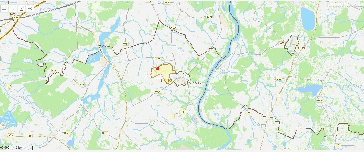 Parduodamas sklypas Prienų rajono sav., Pakuonyje