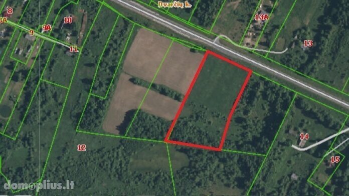 Parduodamas sklypas Vilniaus rajono sav., Dvarčiuose