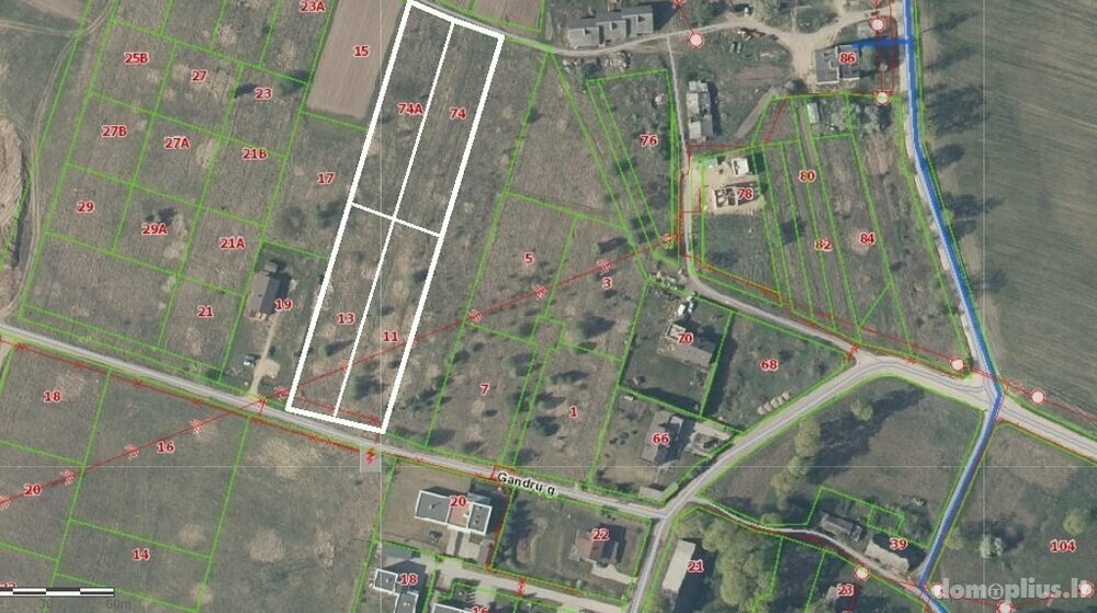 Land for sale Vilniuje, Bajoruose, Galinės g.