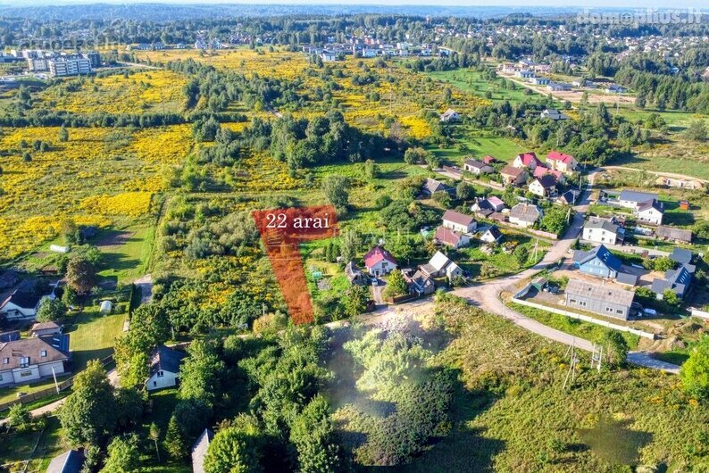 Parduodamas sklypas Vilniuje, Antakalnyje, Pupų g.