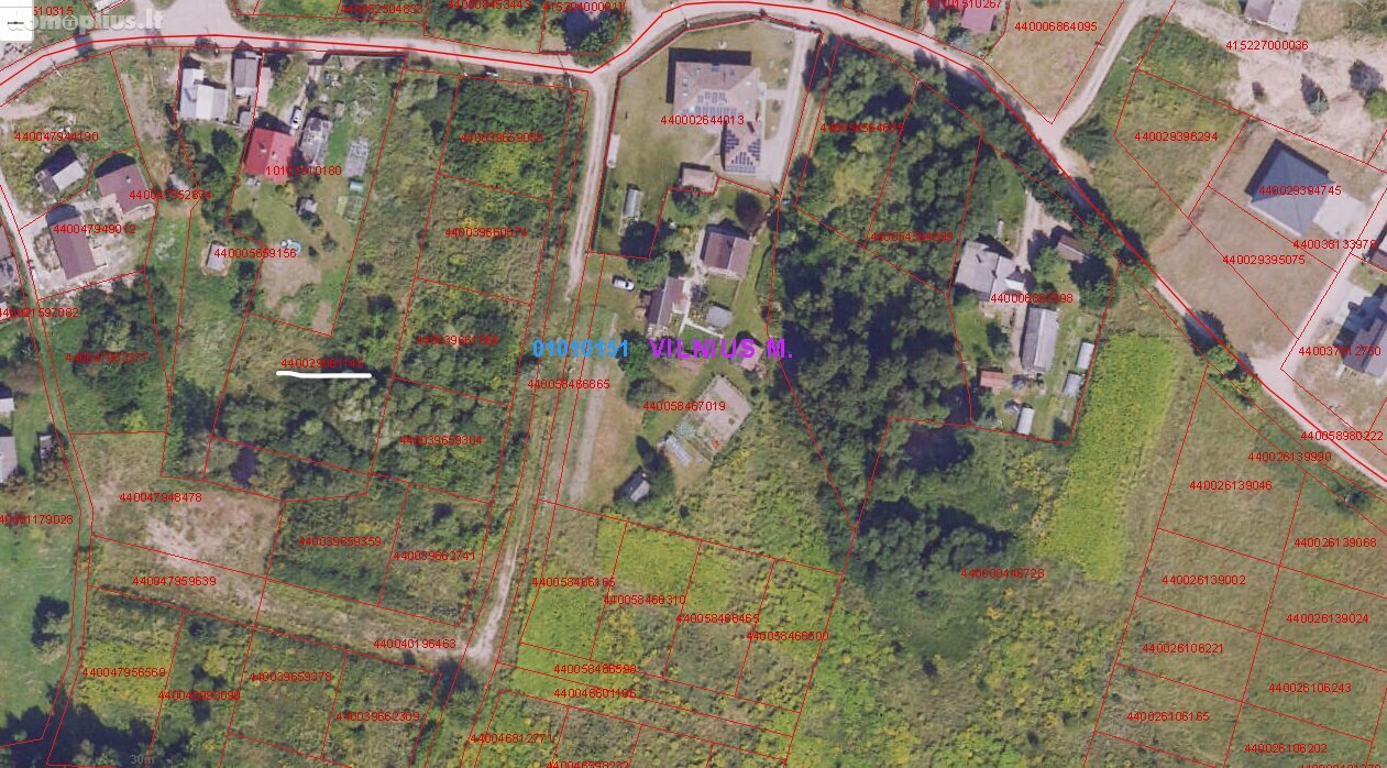 Parduodamas sklypas Vilniuje, Antakalnyje, Pupų g.