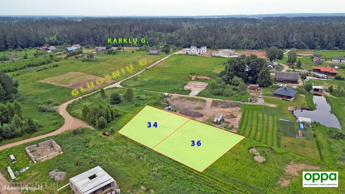 Land for sale Vilniaus rajono sav., Užubrastyje, Gluosnių g.