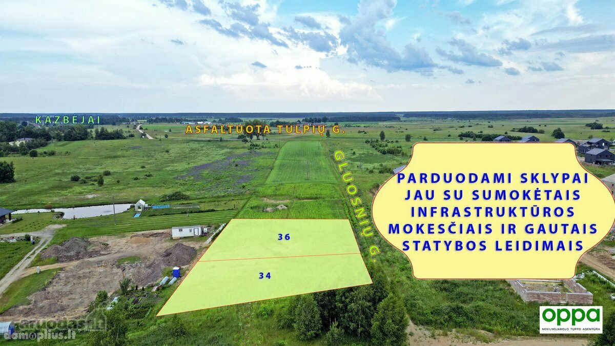 Land for sale Vilniaus rajono sav., Užubrastyje, Gluosnių g.