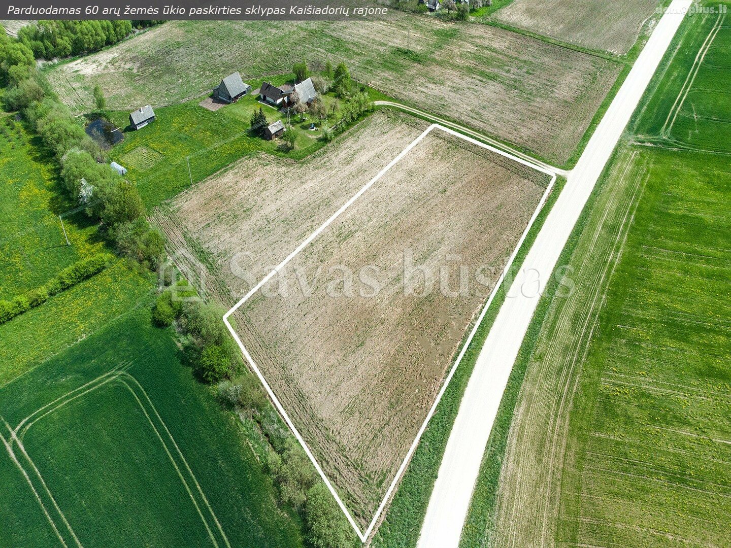 Land for sale Kaišiadorių rajono sav., Uogintuose