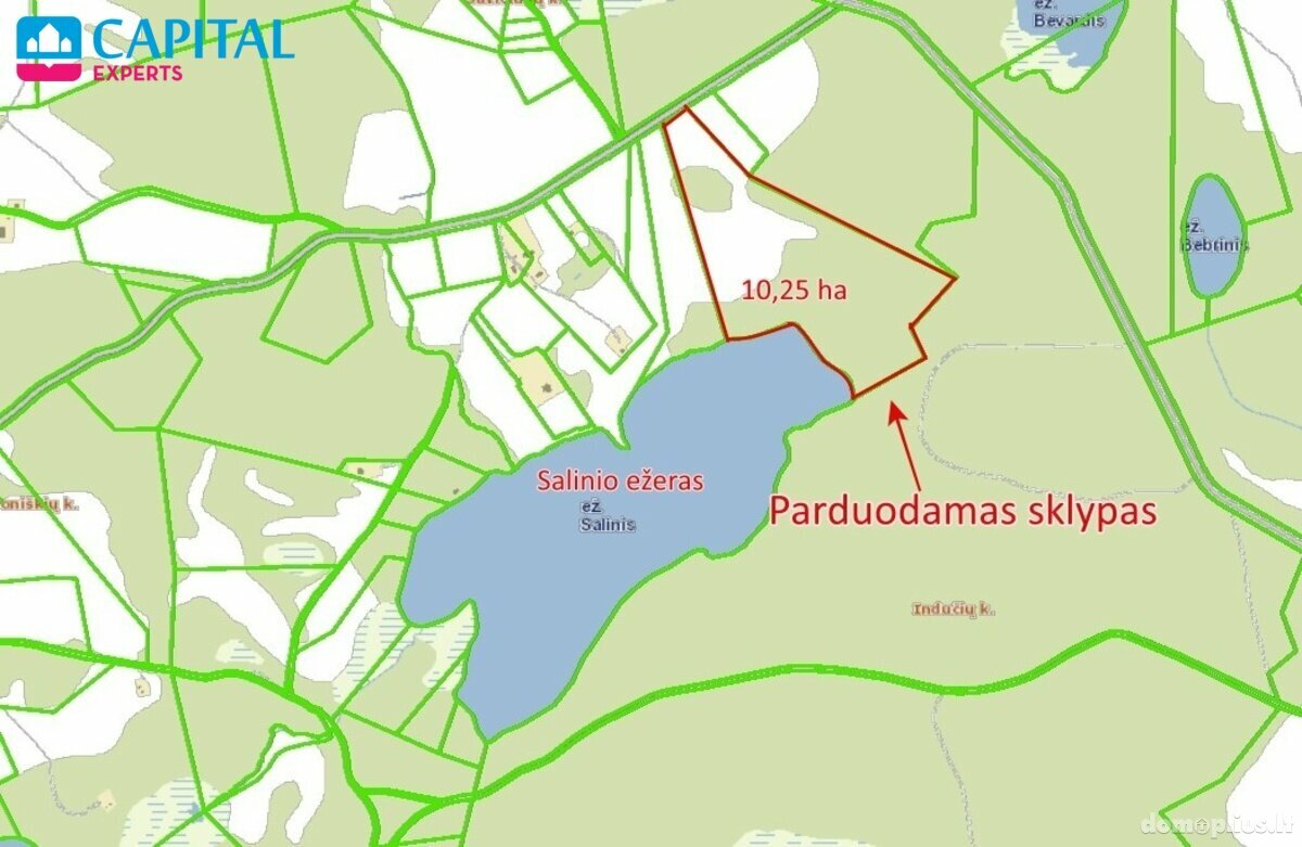 Land for sale Zarasų rajono sav., Savičiūnuose