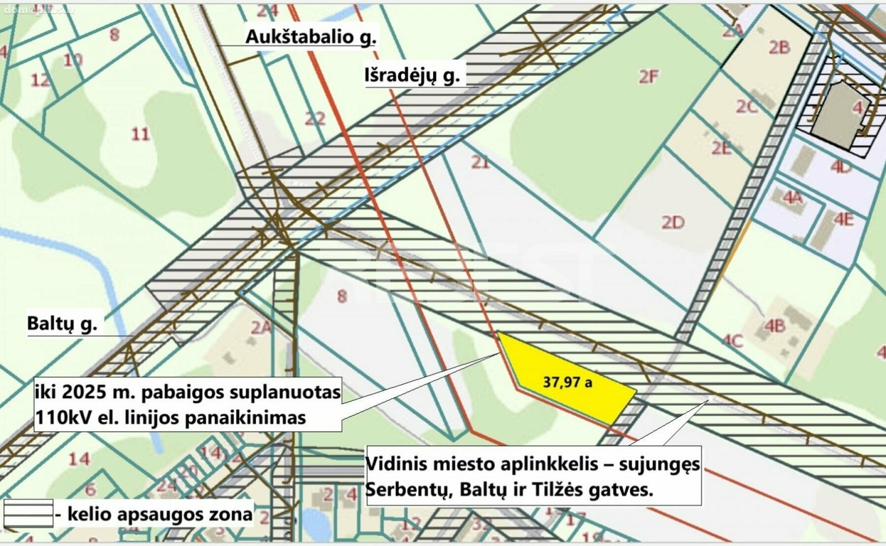Parduodamas sklypas Šiauliuose, Verduliuose, Sprudeikos g.