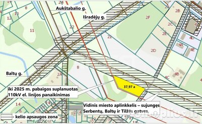 Land for sale Šiauliuose, Verduliuose, Sprudeikos g.