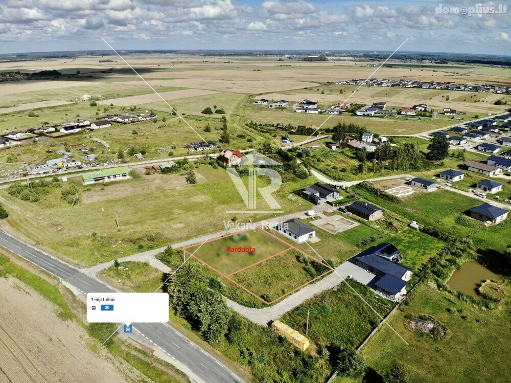 Land for sale Klaipėdos rajono sav., Leliuose, Klausmylių g.