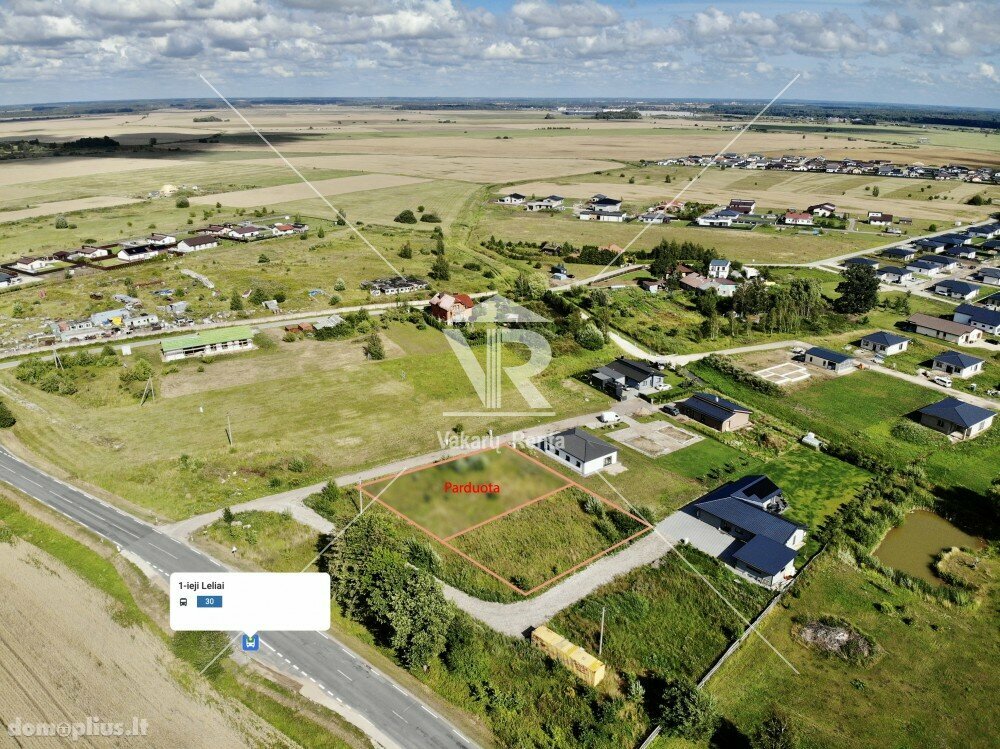Land for sale Klaipėdos rajono sav., Leliuose, Klausmylių g.