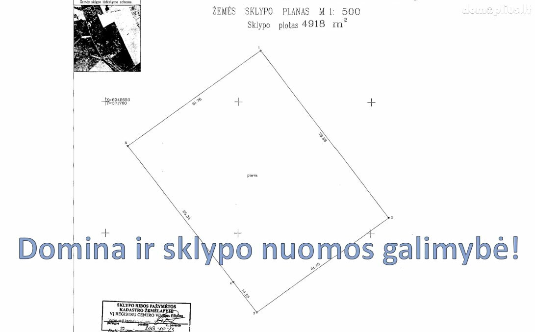 Parduodamas sklypas Vilniaus rajono sav., Juodbaliuose, Černobylio g.