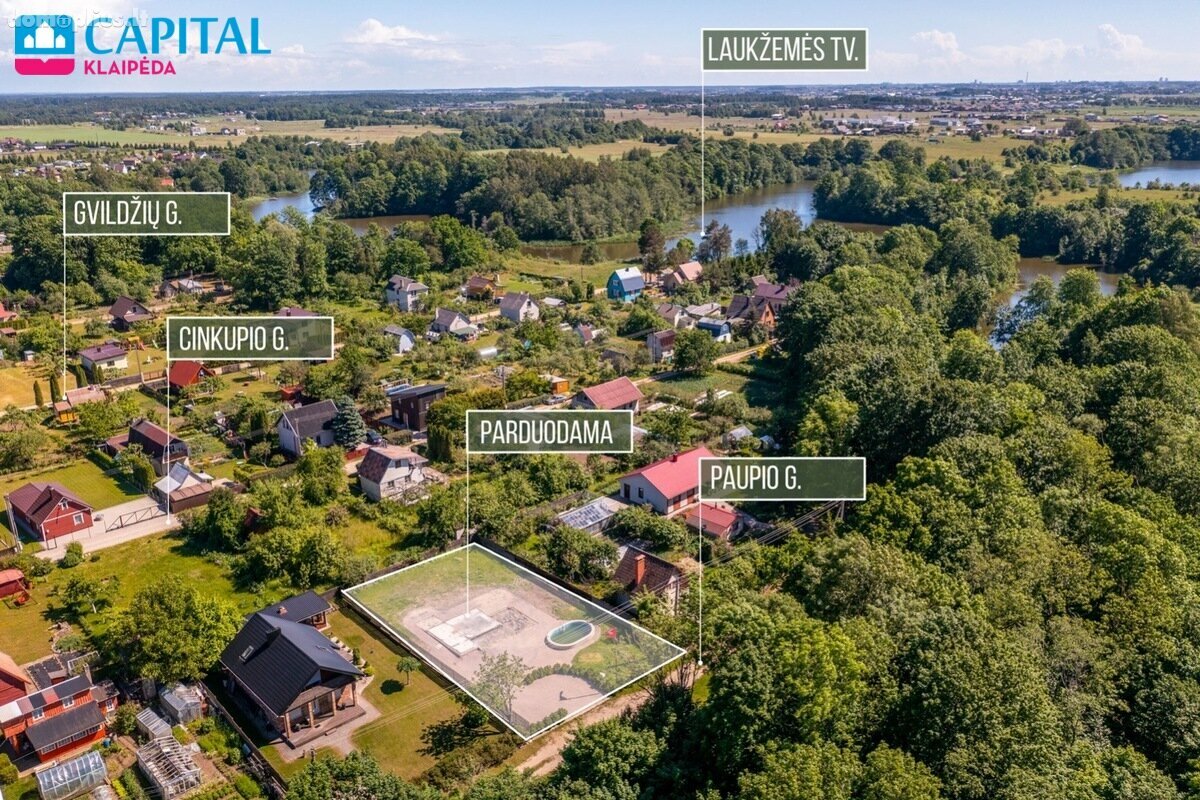 Land for sale Klaipėdos rajono sav., Radailiuose