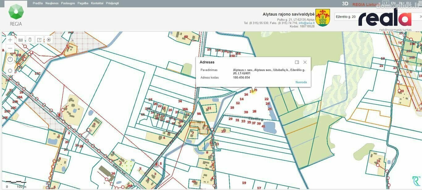 Parduodamas sklypas Alytaus rajono sav., Užubaliuose