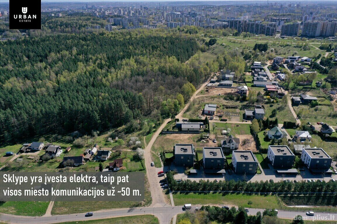 Land for sale Vilniuje, Bajoruose, Kazio Bradūno g.