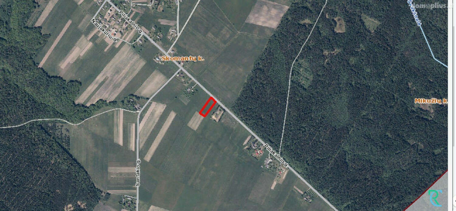 Land for sale Klaipėdos rajono sav., Skomantuose