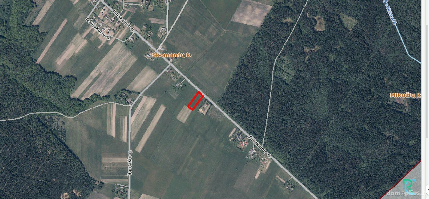 Land for sale Klaipėdos rajono sav., Skomantuose