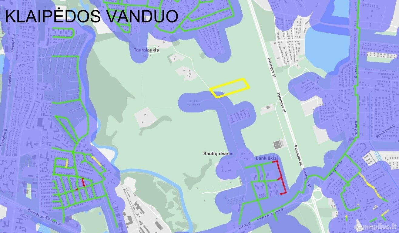 Parduodamas sklypas Klaipėdoje, Tauralaukyje, Stalupėnų g.