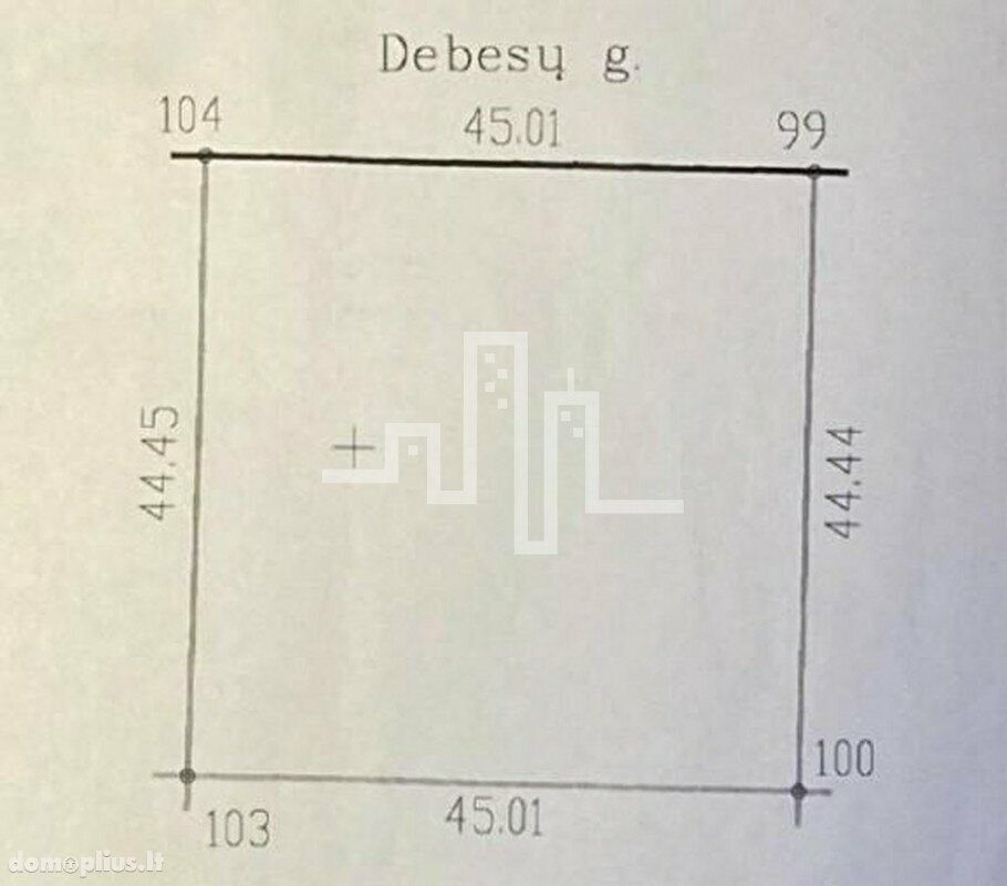 Land for sale Palangoje, Debesų g.