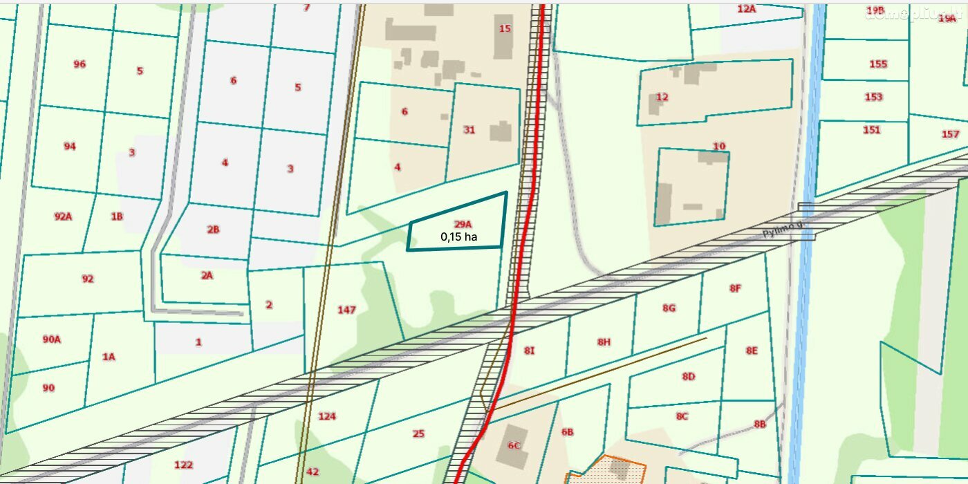 Land for sale Šventojoje, Būtingės g.