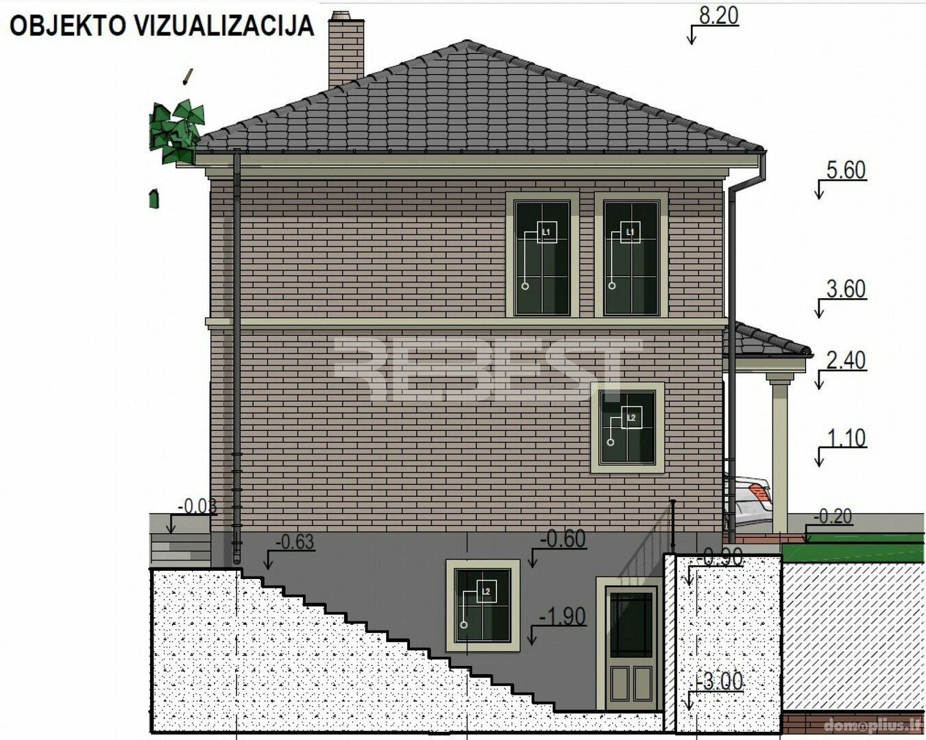 Land for sale Šiauliuose, Centre, Padirsių g.