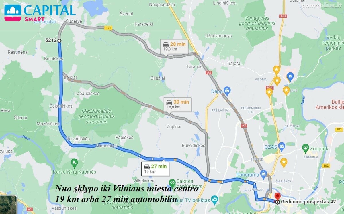 Land for sale Vilniaus rajono sav.