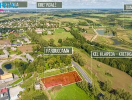 Land for sale Klaipėdos rajono sav., Kretingalėje, Klaipėdos g.