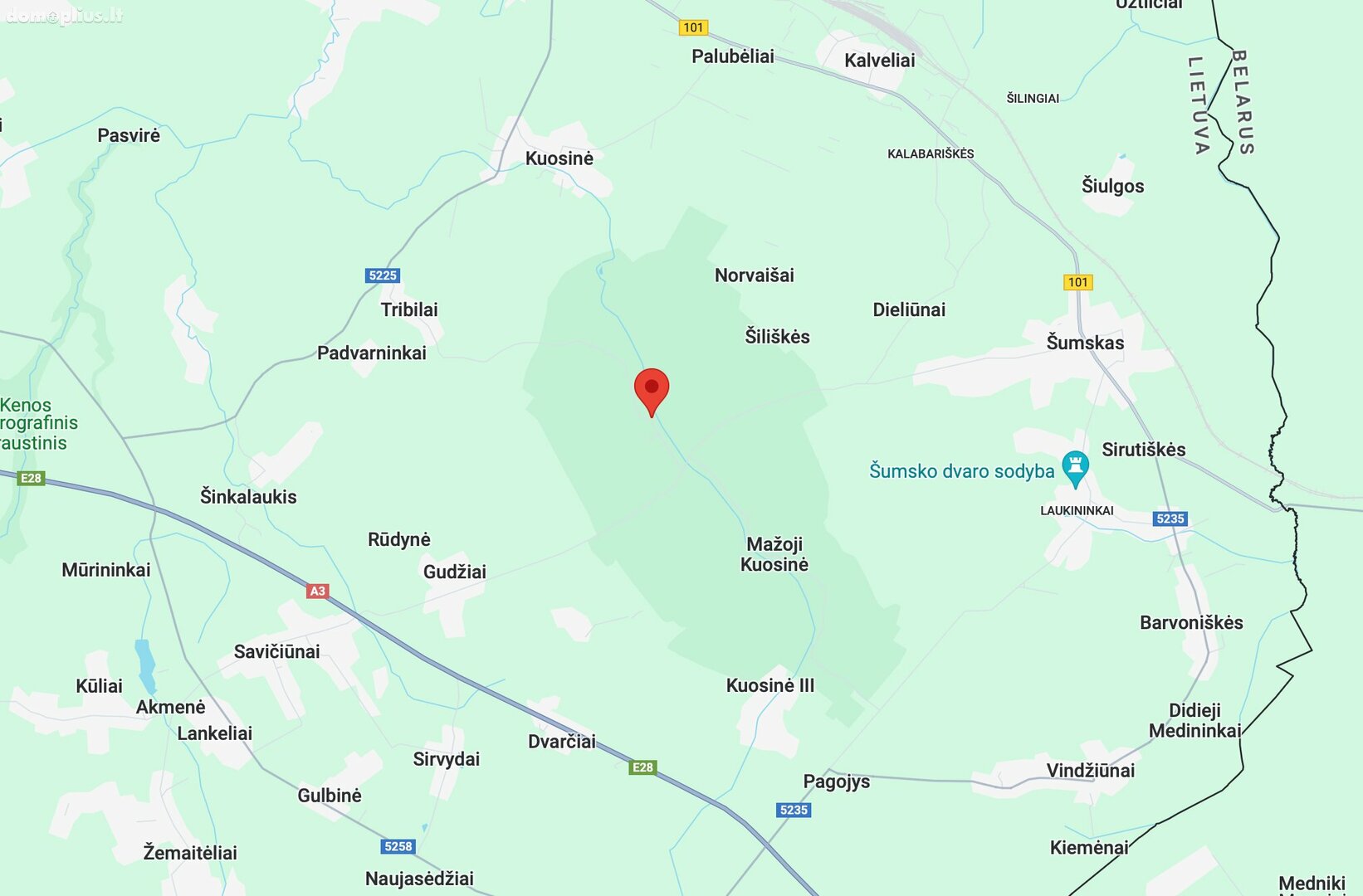 Land for sale Vilniaus rajono sav., Didžioji Kuosinė