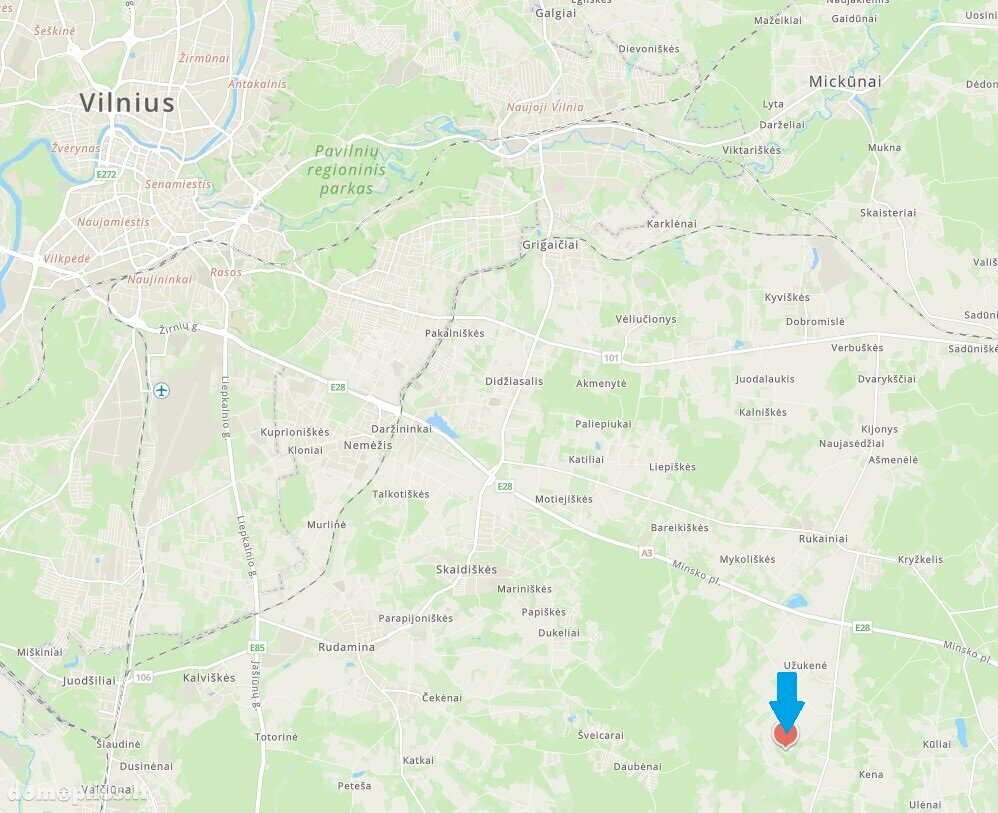Land for sale Vilniaus rajono sav., Lukšinėje