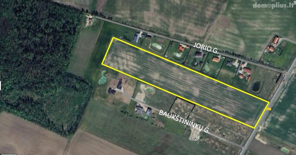 Parduodamas sklypas Klaipėdos rajono sav., Baukštininkuose, Jorio g.