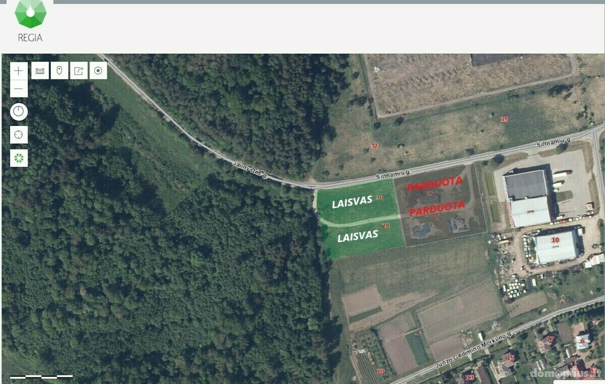 Land for sale Vilniuje, Pagiriuose, Šiltnamių g.