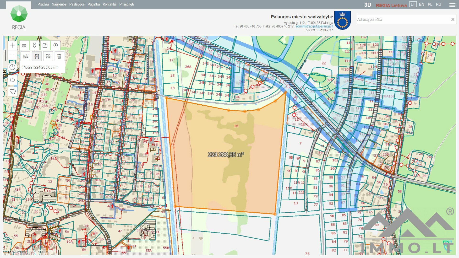 Land for sale Šventojoje, Pušyno g.