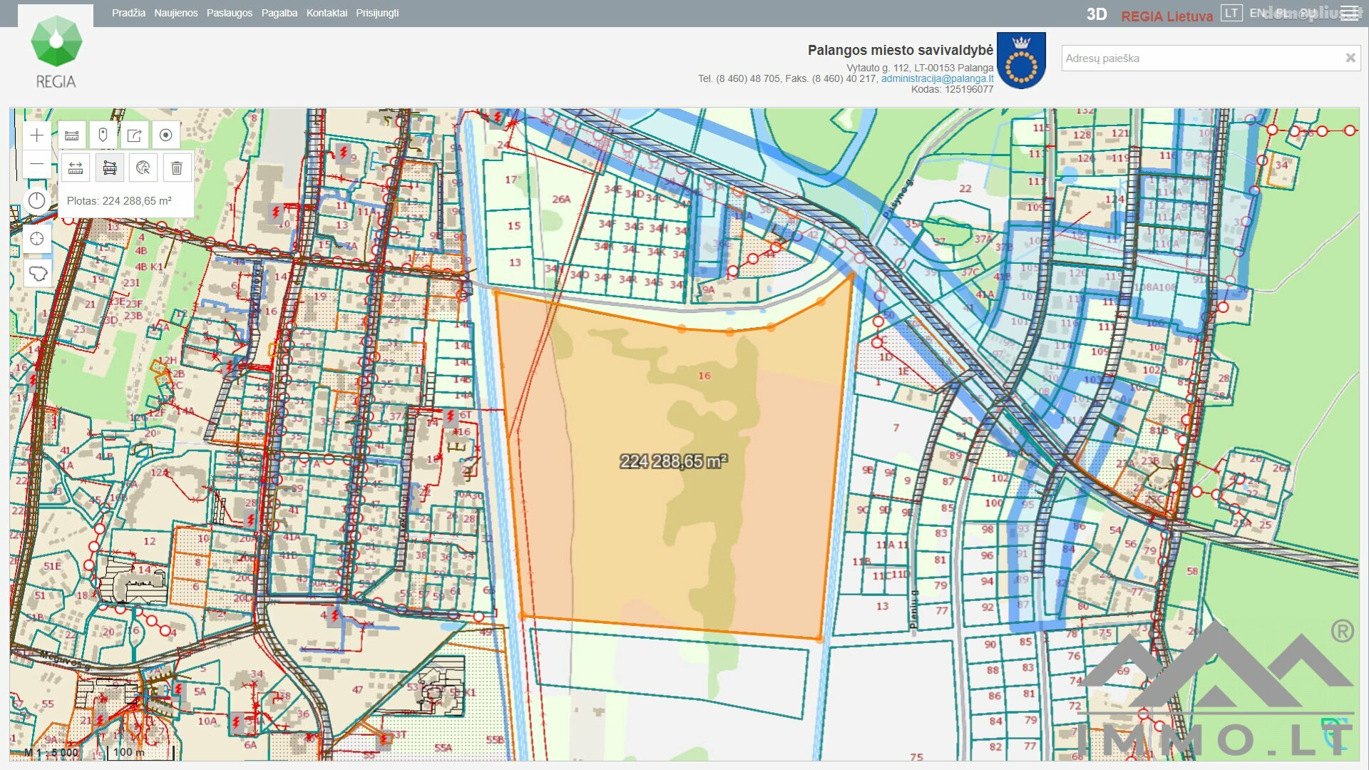 Land for sale Šventojoje, Pušyno g.