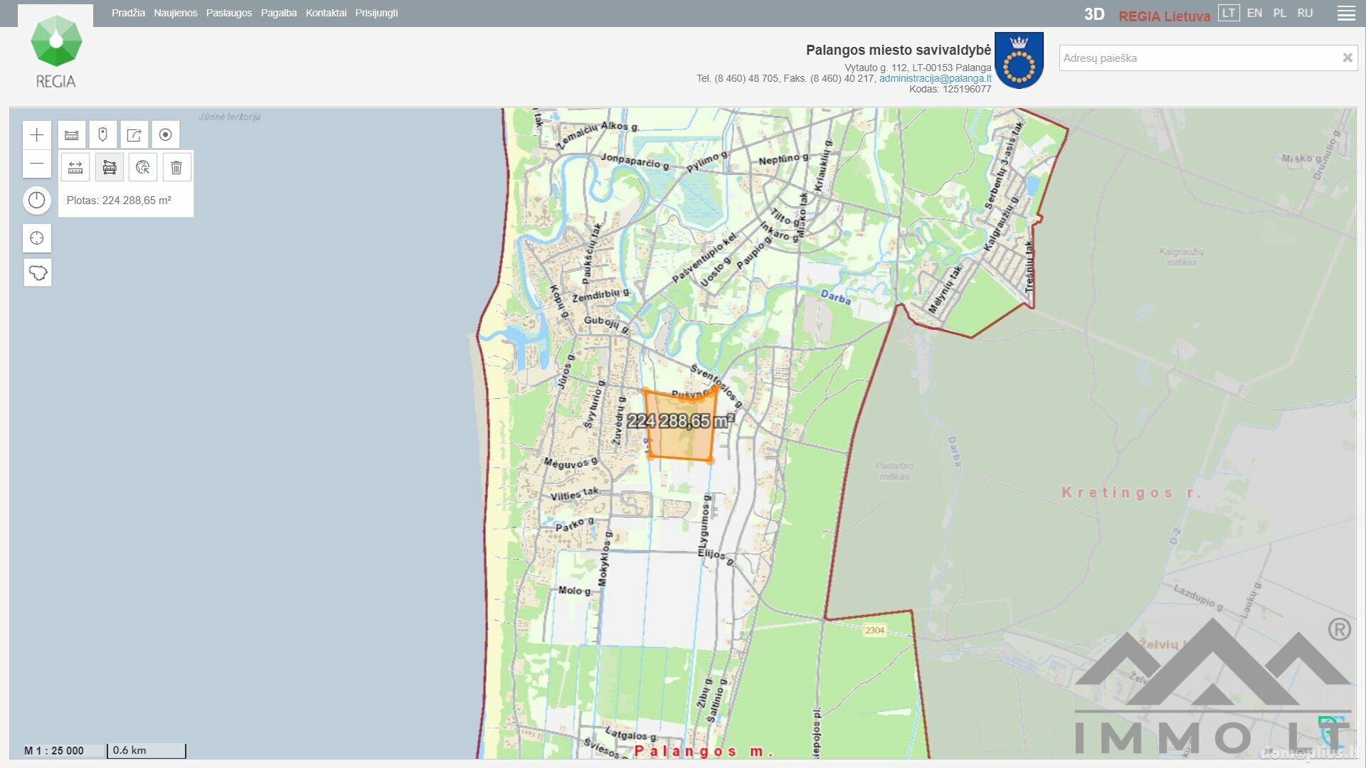 Land for sale Šventojoje, Pušyno g.