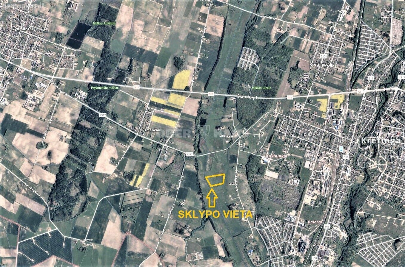Land for sale Kretingos rajono sav., Kretingoje