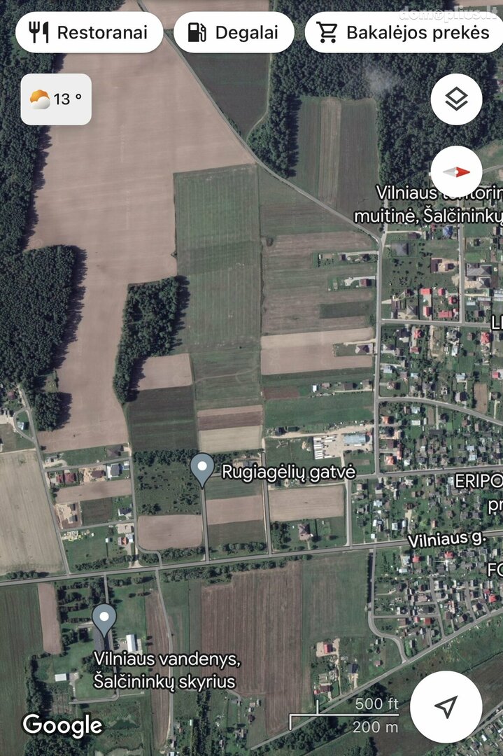 Land for sale Šalčininkų rajono sav., Šalčininkuose, Rugiagėlių g.
