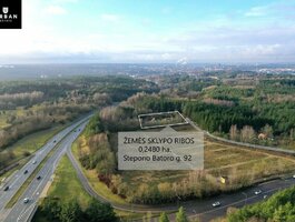 Land for sale Vilniuje, Antakalnyje, Stepono Batoro g.