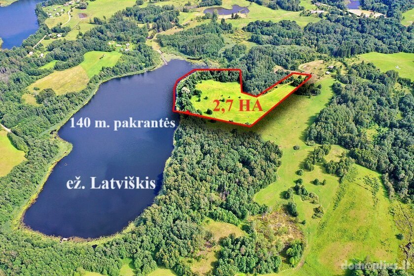 Land for sale Zarasų rajono sav., Smilgėse