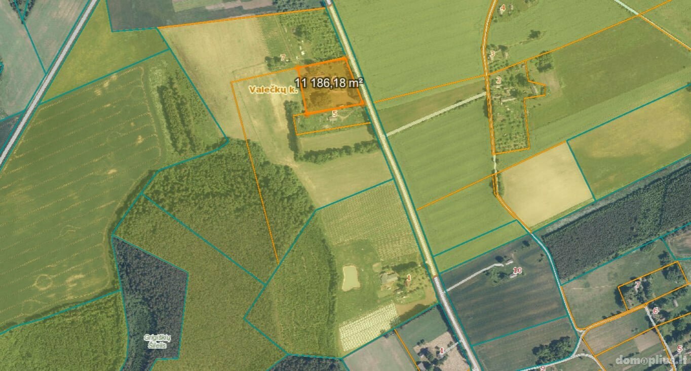 Land for sale Anykščių rajono sav., Valečkuose