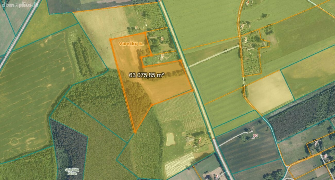 Land for sale Anykščių rajono sav., Valečkuose