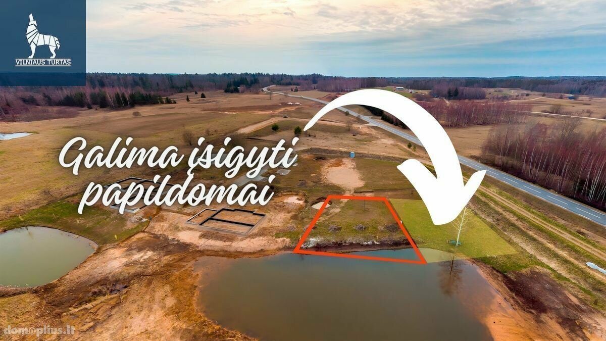 Land for sale Vilniaus rajono sav., Pikeliškėse, Antano Giedraičio g.