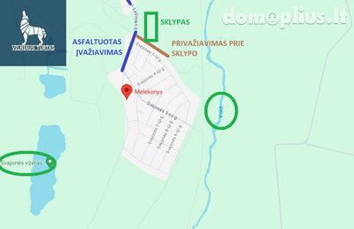 Parduodamas sklypas Vilniaus rajono sav., Melekonyse