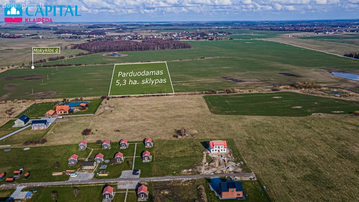 Land for sale Klaipėdos rajono sav., Karklėje