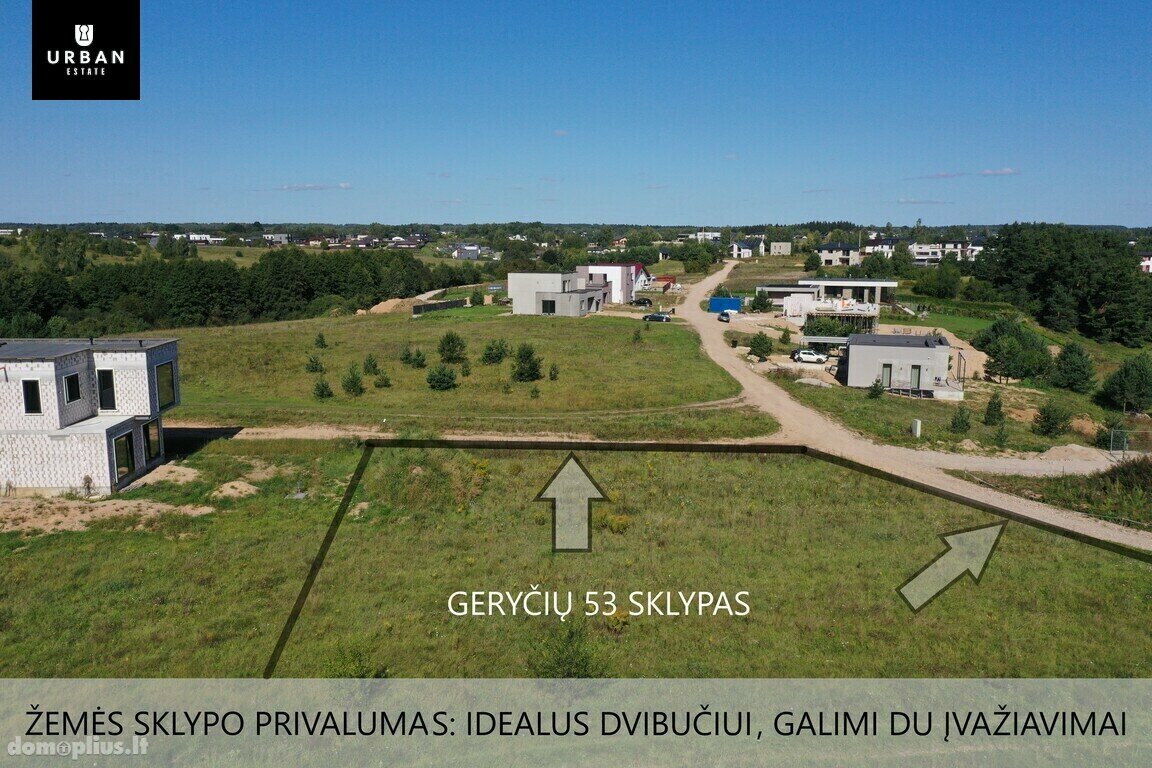 Land for sale Vilniuje, Pilaitėje, Geryčių g.