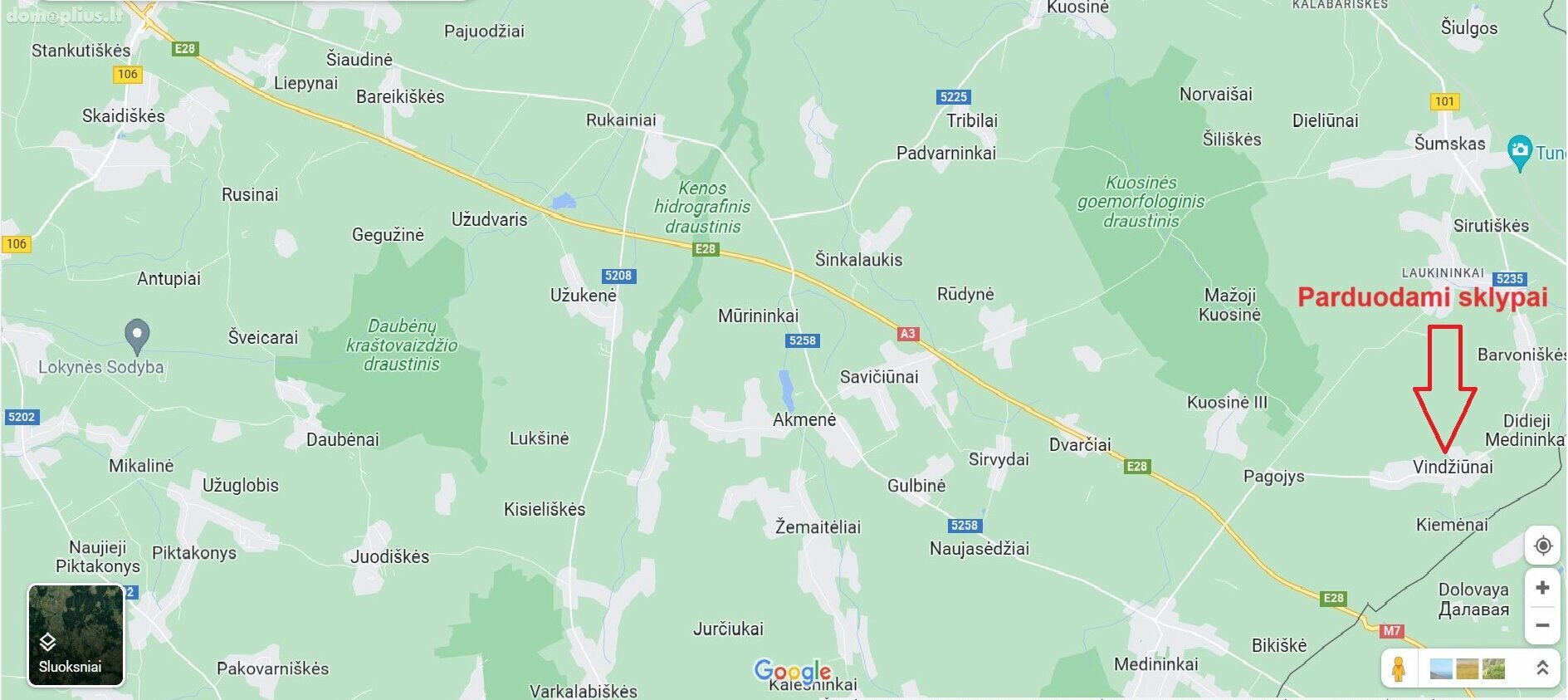 Land for sale Vilniaus rajono sav., Vindžiūnuose, Pasienio g.