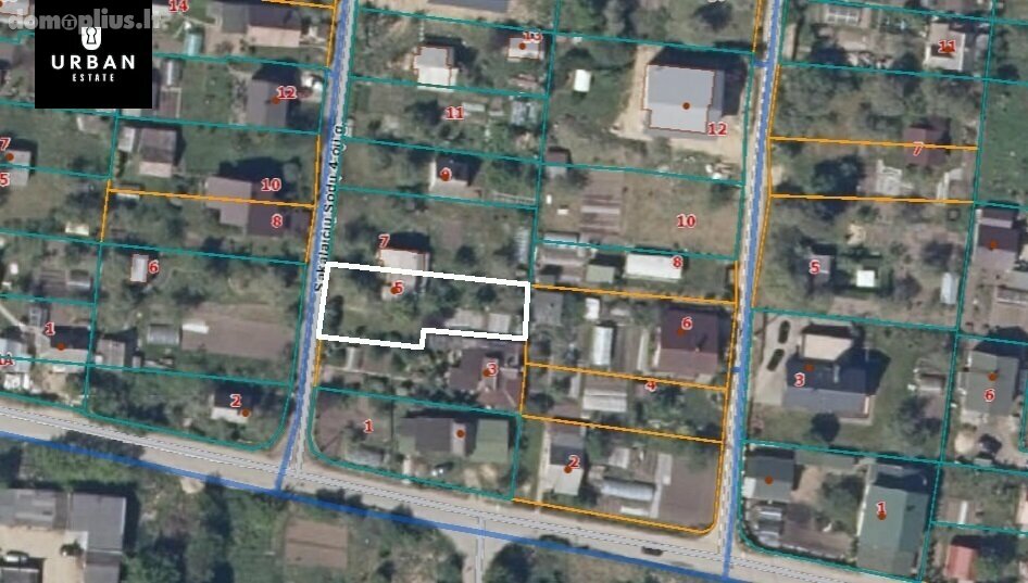 Land for sale Vilniuje, Salininkuose, Sakalaičių Sodų 4-oji g.