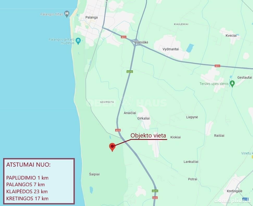 Parduodamas sklypas Klaipėdos rajono sav., Šaipiuose
