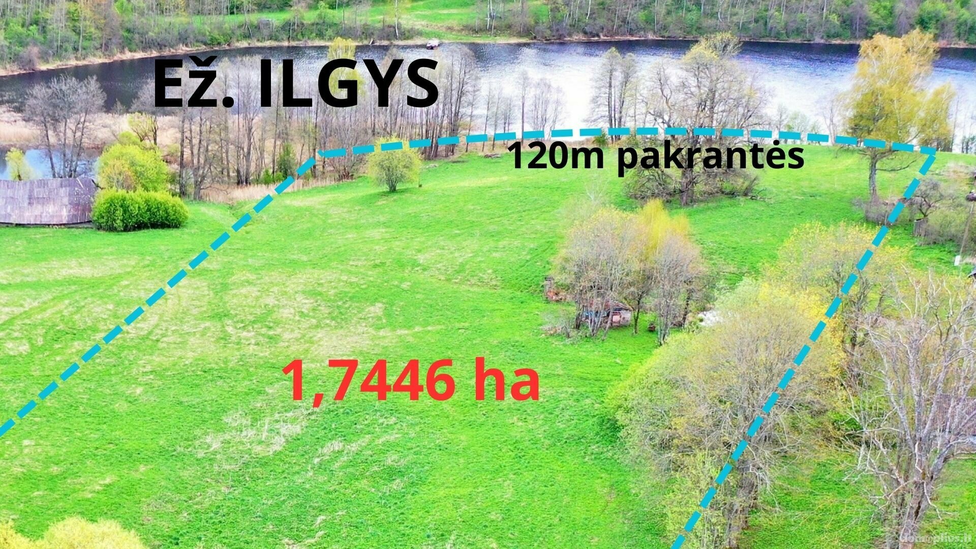 Parduodamas sklypas Utenos rajono sav., Antilgėje