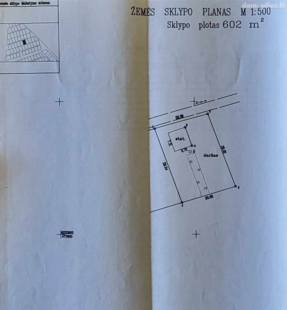 Parduodamas sklypas Joniškio rajono sav., Joniškyje, Bijūnų tak.