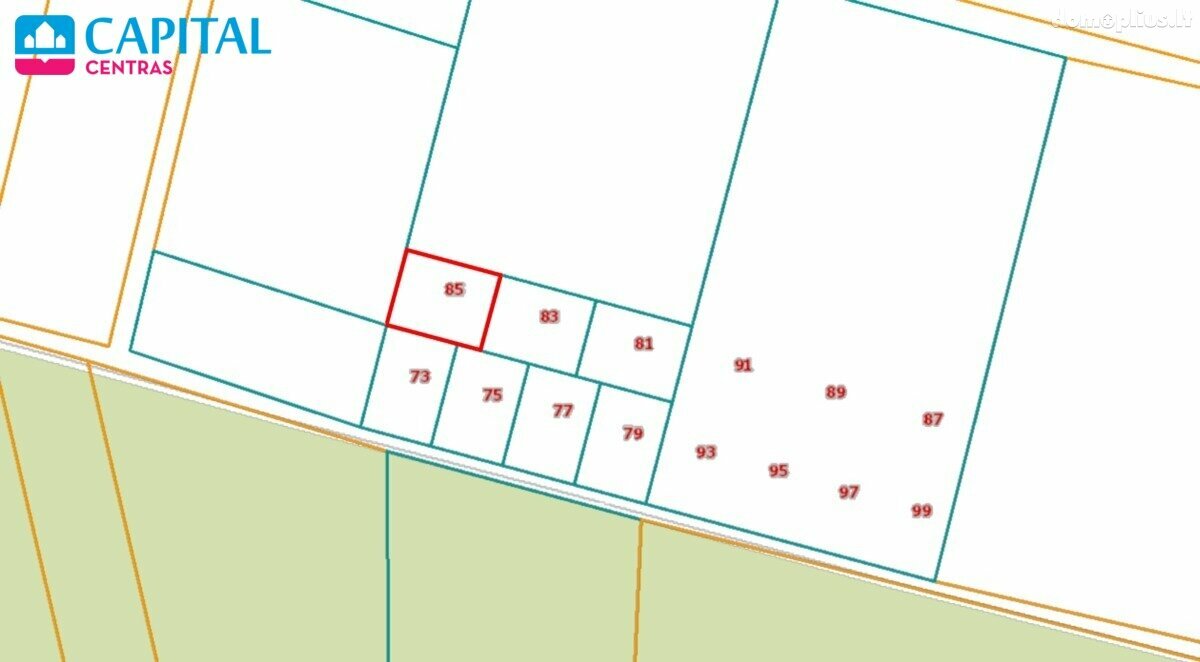 Parduodamas sklypas Vilniaus rajono sav., Didieji Lygainiai